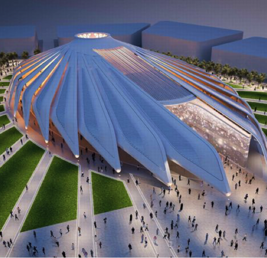 Le Pavillon des Emirats Arabes Unis - Santiago Calatrava
