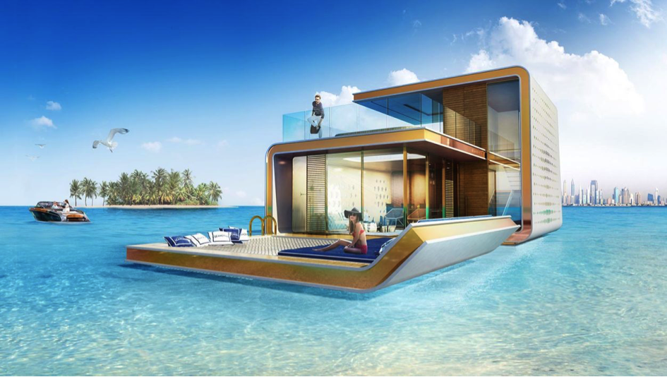 Villas sur trois niveaux en partie immergées - Kleindienst